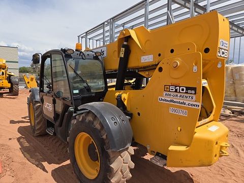 2019 JCB 510-56 Forklift Variable Reach 10000# 50'-62'