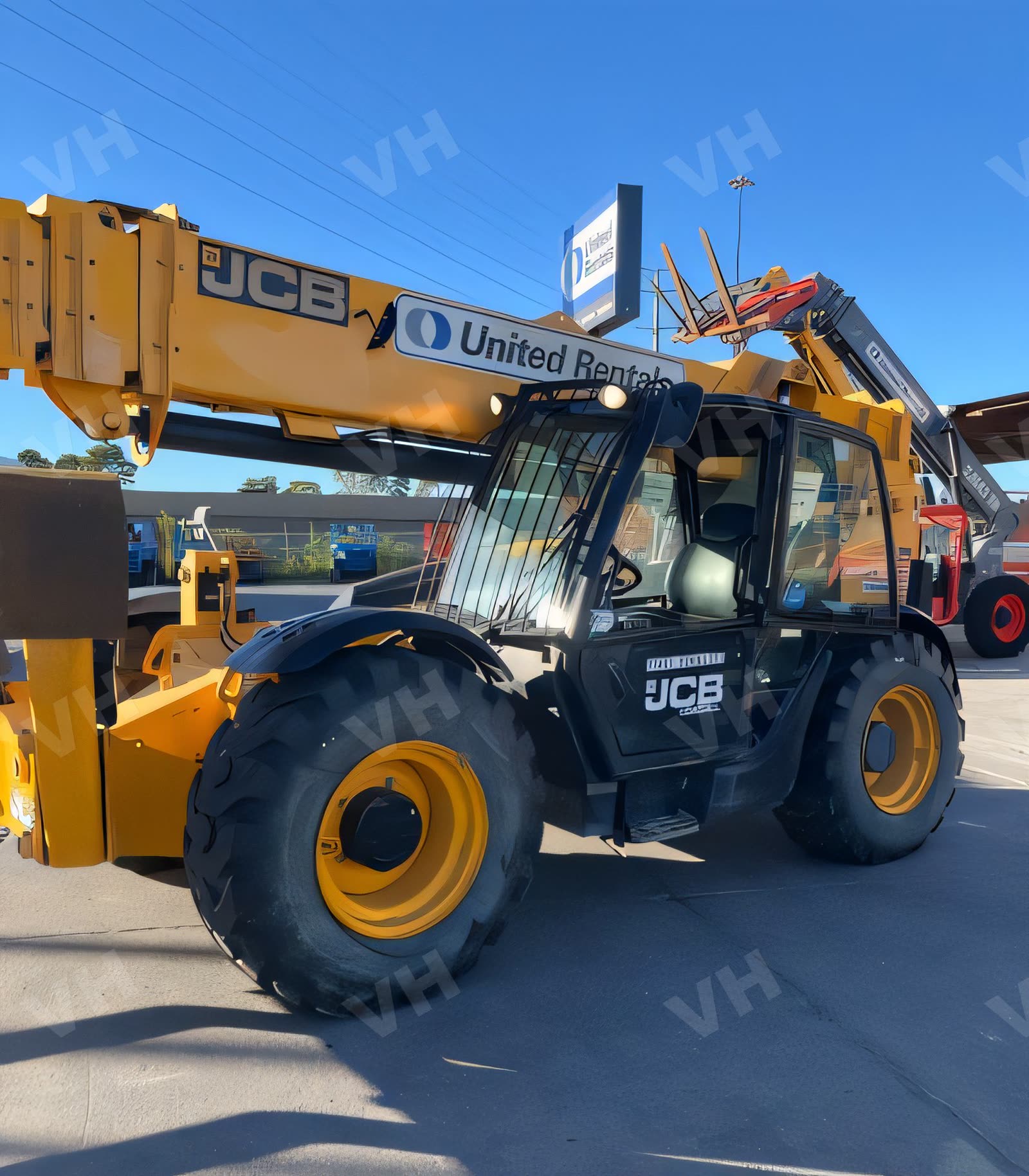 2019 JCB 512-56 FORKLIFT VARIABLE REACH 12000# 53'-69' photo 4