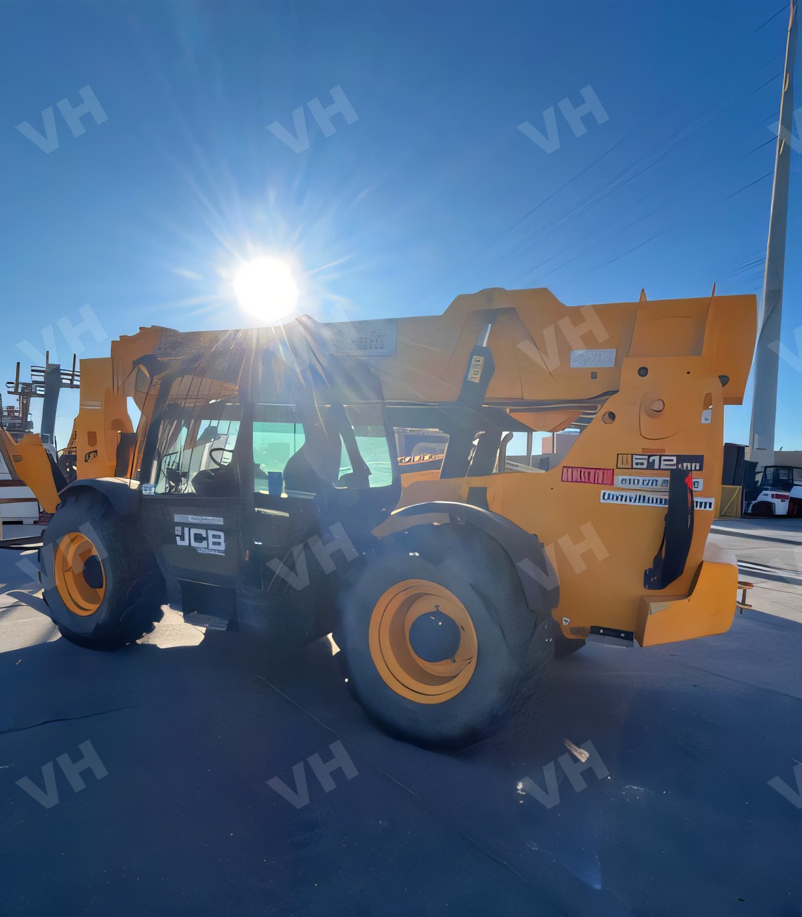 2019 JCB 512-56 FORKLIFT VARIABLE REACH 12000# 53'-69' photo 5