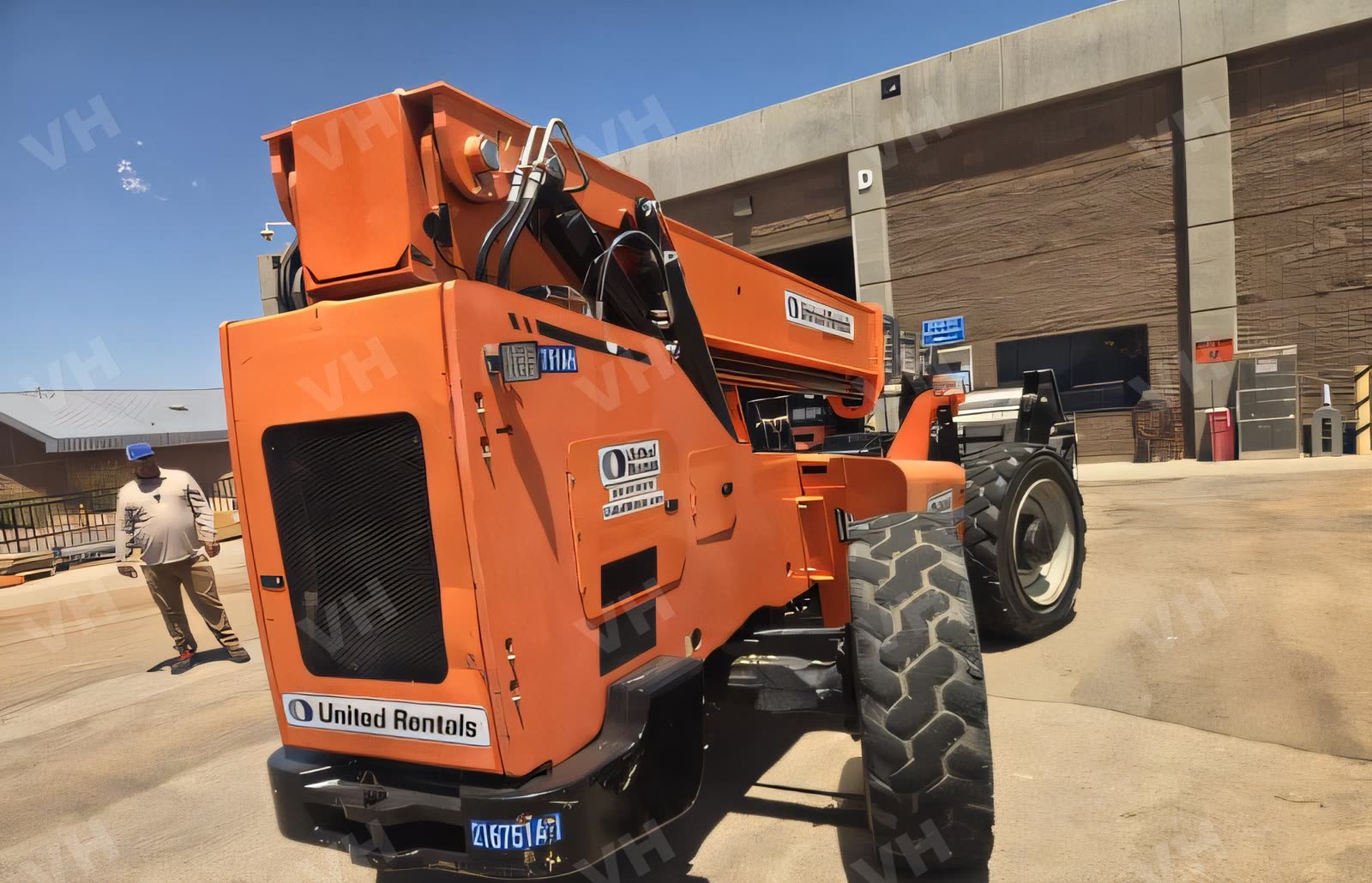 2019 JLG 10054 FORKLIFT VARIABLE REACH 10000# 50'-62' photo 7
