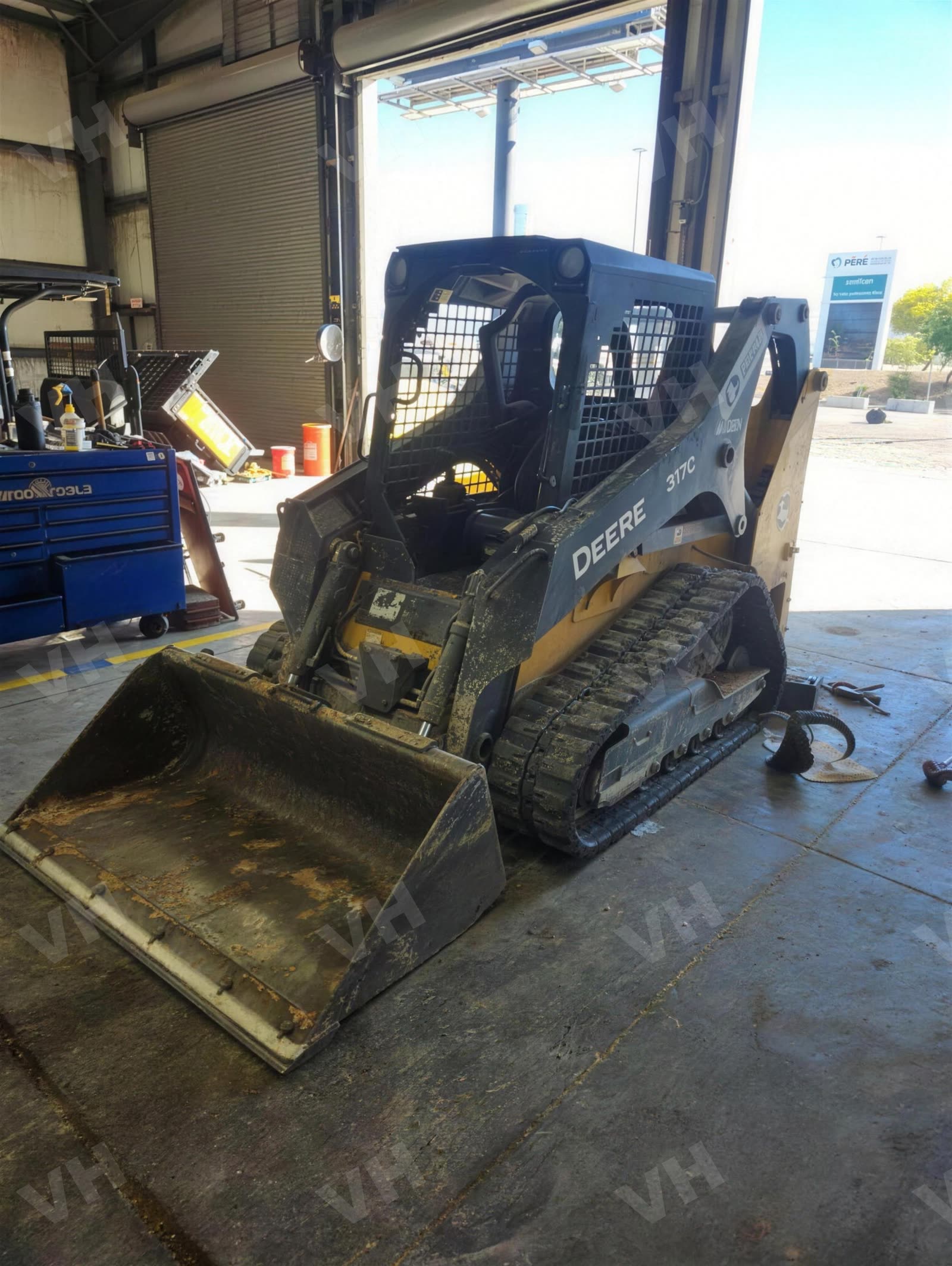 2019 John Deere 317G SKID STEER TRACK LOADER 2000-2399# photo 2