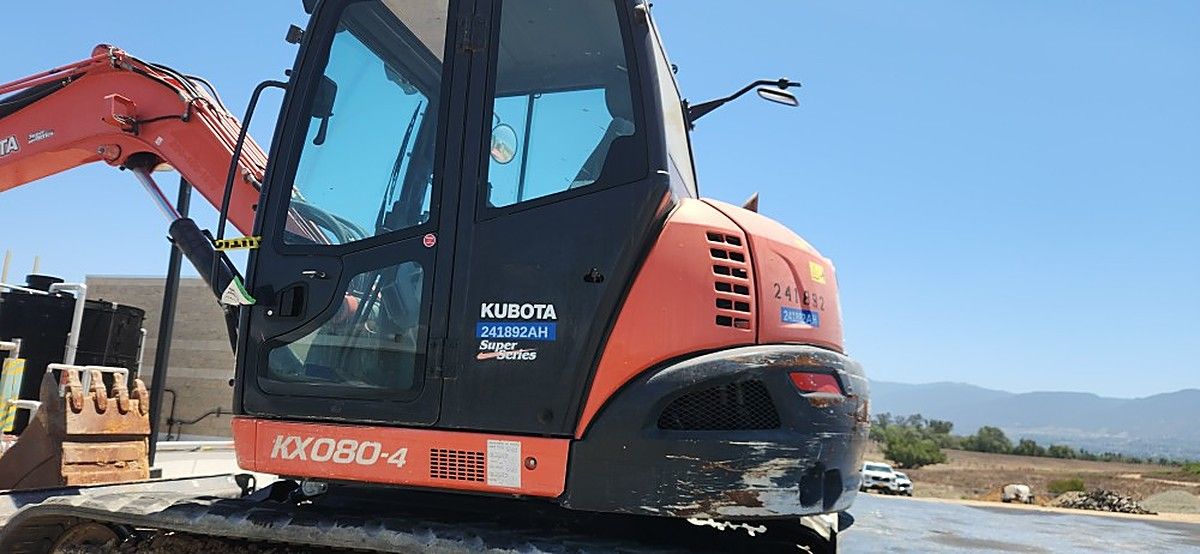 KUBOTA KX080-4SR3A photo 7