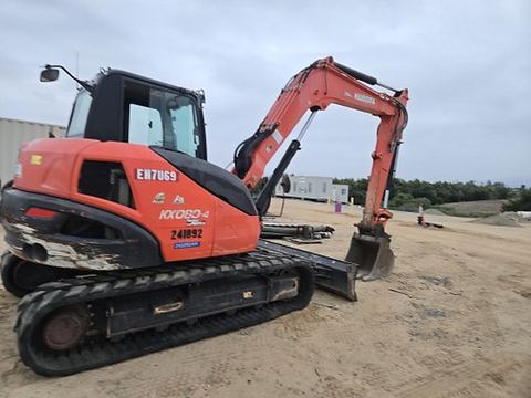 2019 KUBOTA KX080-4SR3A Mini Excavator 14001-19999#