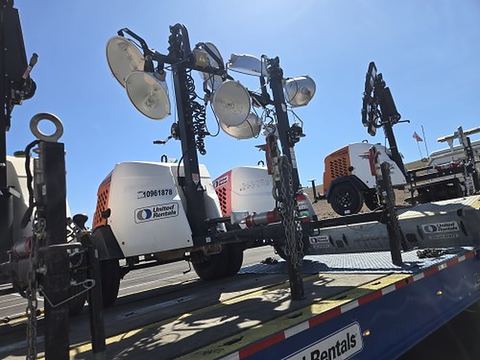 2019 MAGNUM PRO MLT6SM Light Tower,4-7Kw Vert Mast
