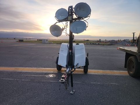 2019 MAGNUM PRO MLT6SM Light Tower,4-7Kw Vert Mast