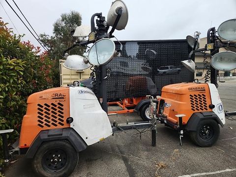2019 MAGNUM PRO MLT6SM Light Tower,4-7Kw Vert Mast