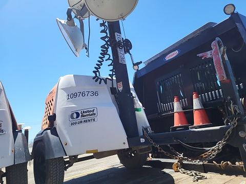 2019 MAGNUM PRO MLT6SM Light Tower,4-7Kw Vert Mast