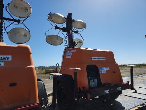 2019 MAGNUM PRO MLT6SM Light Tower,4-7Kw Vert Mast