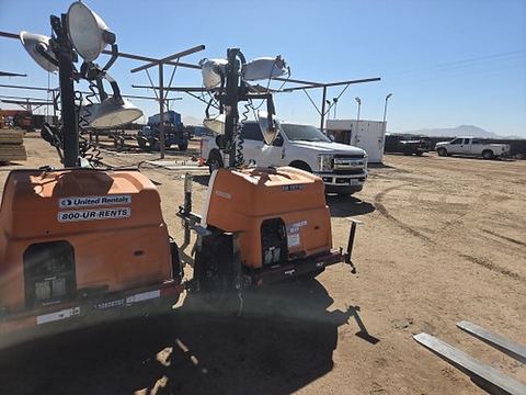 2019 MAGNUM PRO MLT6SM Light Tower,4-7Kw Vert Mast