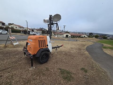 2019 MAGNUM PRO MLT6SM Light Tower,4-7Kw Vert Mast