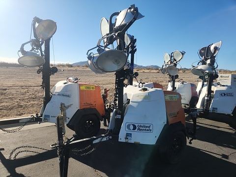 2019 MAGNUM PRO MLT6SM Light Tower,4-7Kw Vert Mast