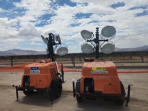 2019 MAGNUM PRO MLT6SM Light Tower,4-7Kw Vert Mast