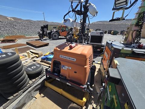 2019 MAGNUM PRO MLT6SM Light Tower,4-7Kw Vert Mast