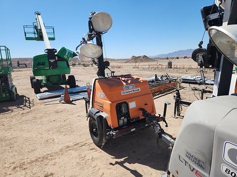 2019 MAGNUM PRO MLT6SM Light Tower,4-7Kw Vert Mast