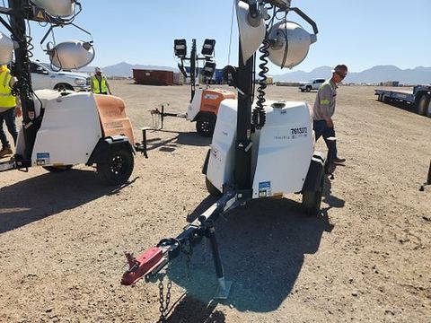 2019 MAGNUM PRO MLT6SM Light Tower,4-7Kw Vert Mast