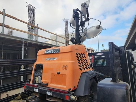 2019 MAGNUM PRO MLT6SM Light Tower,4-7Kw Vert Mast