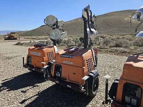 2019 MAGNUM PRO MLT6SM Light Tower,4-7Kw Vert Mast