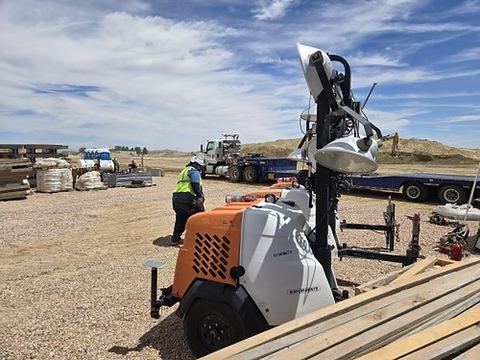 2019 MAGNUM PRO MLT6SM Light Tower,4-7Kw Vert Mast