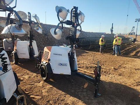2019 MAGNUM PRO MLT6SM Light Tower,4-7Kw Vert Mast