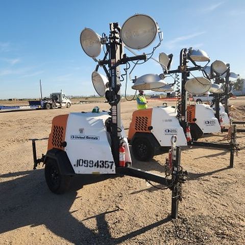 2019 MAGNUM PRO MLT6SM Light Tower,4-7Kw Vert Mast