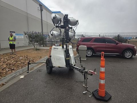 2019 MAGNUM PRO MLT6SM Light Tower,4-7Kw Vert Mast