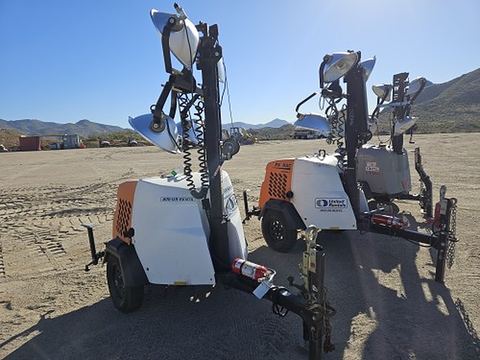 2019 MAGNUM PRO MLT6SM Light Tower,4-7Kw Vert Mast