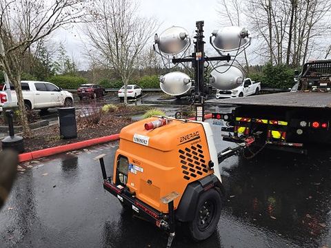 2019 MAGNUM PRO MLT6SM Light Tower,4-7Kw Vert Mast
