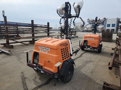 2019 MAGNUM PRO MLT6SM Light Tower,4-7Kw Vert Mast