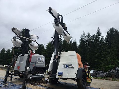2019 MAGNUM PRO MLT6SM Light Tower,4-7Kw Vert Mast
