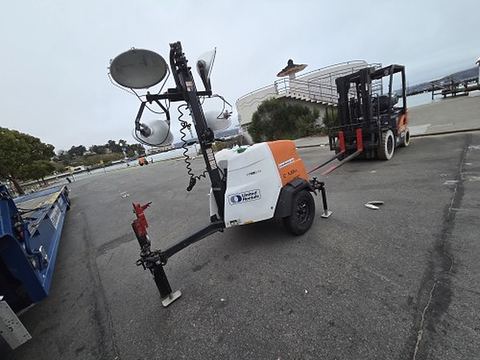 2019 MAGNUM PRO MLT6SM Light Tower,4-7Kw Vert Mast