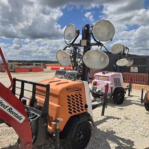 2019 MAGNUM PRO MLT6SM Light Tower,4-7Kw Vert Mast