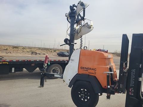 2019 MAGNUM PRO MLT6SM Light Tower,4-7Kw Vert Mast
