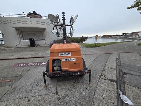2019 MAGNUM PRO MLT6SM Light Tower,4-7Kw Vert Mast