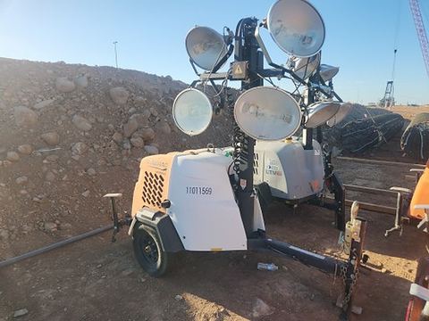 2019 MAGNUM PRO MLT6SM Light Tower,4-7Kw Vert Mast