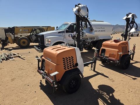 2019 MAGNUM PRO MLT6SM Light Tower,4-7Kw Vert Mast