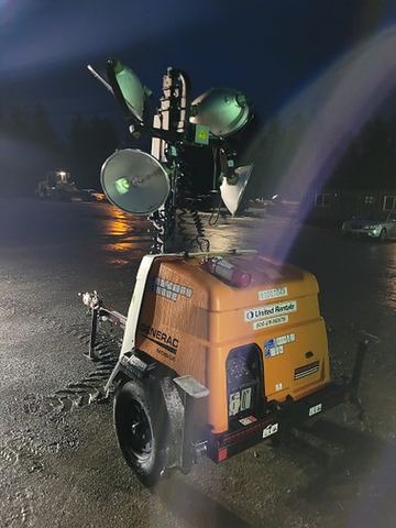 2019 MAGNUM PRO MLT6SM Light Tower,4-7Kw Vert Mast