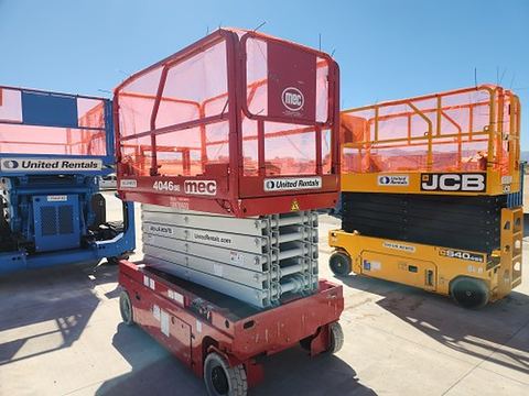 2019 MEC 4046SE Scissor Lift 39-40' Electric 45-48"Wide