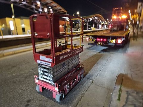2019 MEC MICRO 19 Scissor Lift 18-19' Electric 60" Length