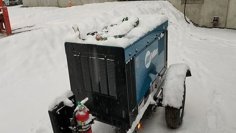 2019 MILLERELEC BIG BLUE 400PRO Welder Arc 400 Amp Diesel