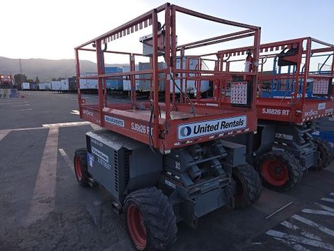 2019 SKYJACK SJ6826RT Scissor Lift 25-27' Ic 4Wd