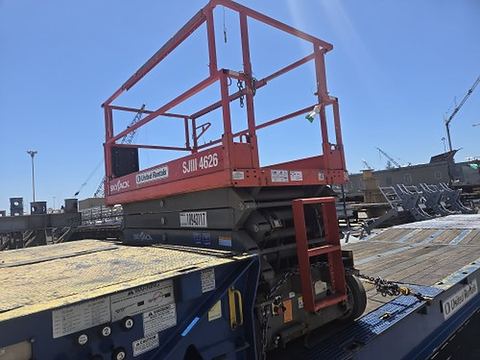 2019 SKYJACK SJIII4626 Scissor Lift 24-26' Electric 46-68" Wide