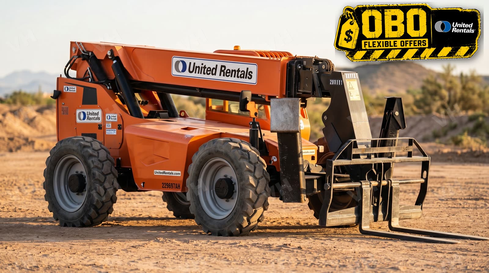 2019 SkyTrak 10054 FORKLIFT VARIABLE REACH 10000# 50'-62'