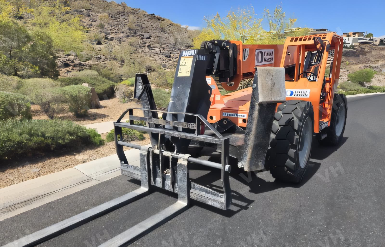 2019 SkyTrak 10054 FORKLIFT VARIABLE REACH 10000# 50'-62' photo 5