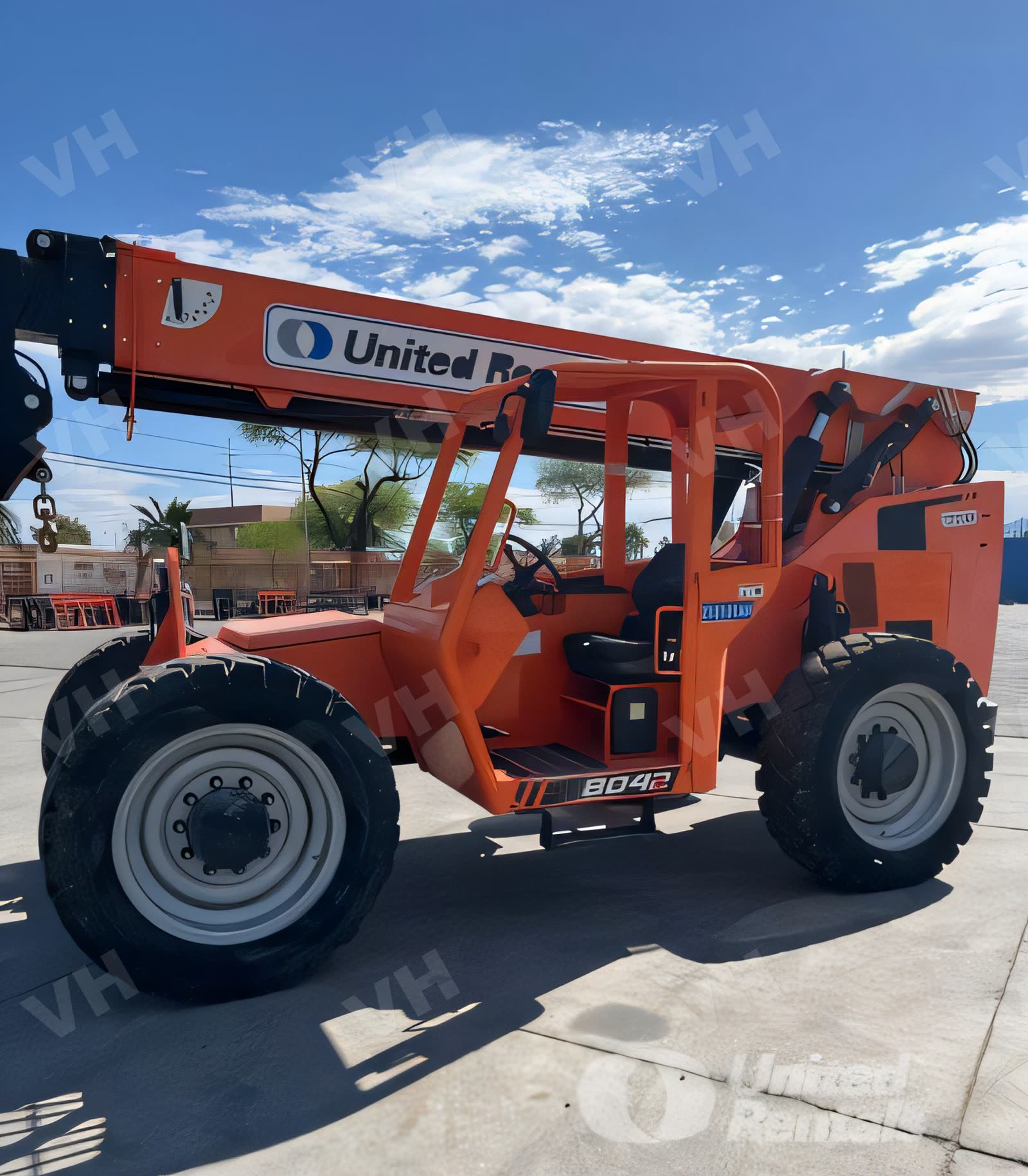 2019 SkyTrak 8042 FORKLIFT VARIABLE REACH 8000# 40-49' photo 2