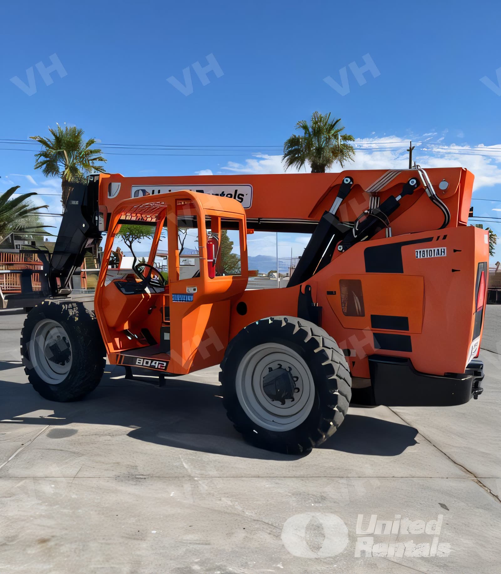 2019 SkyTrak 8042 FORKLIFT VARIABLE REACH 8000# 40-49' photo 3