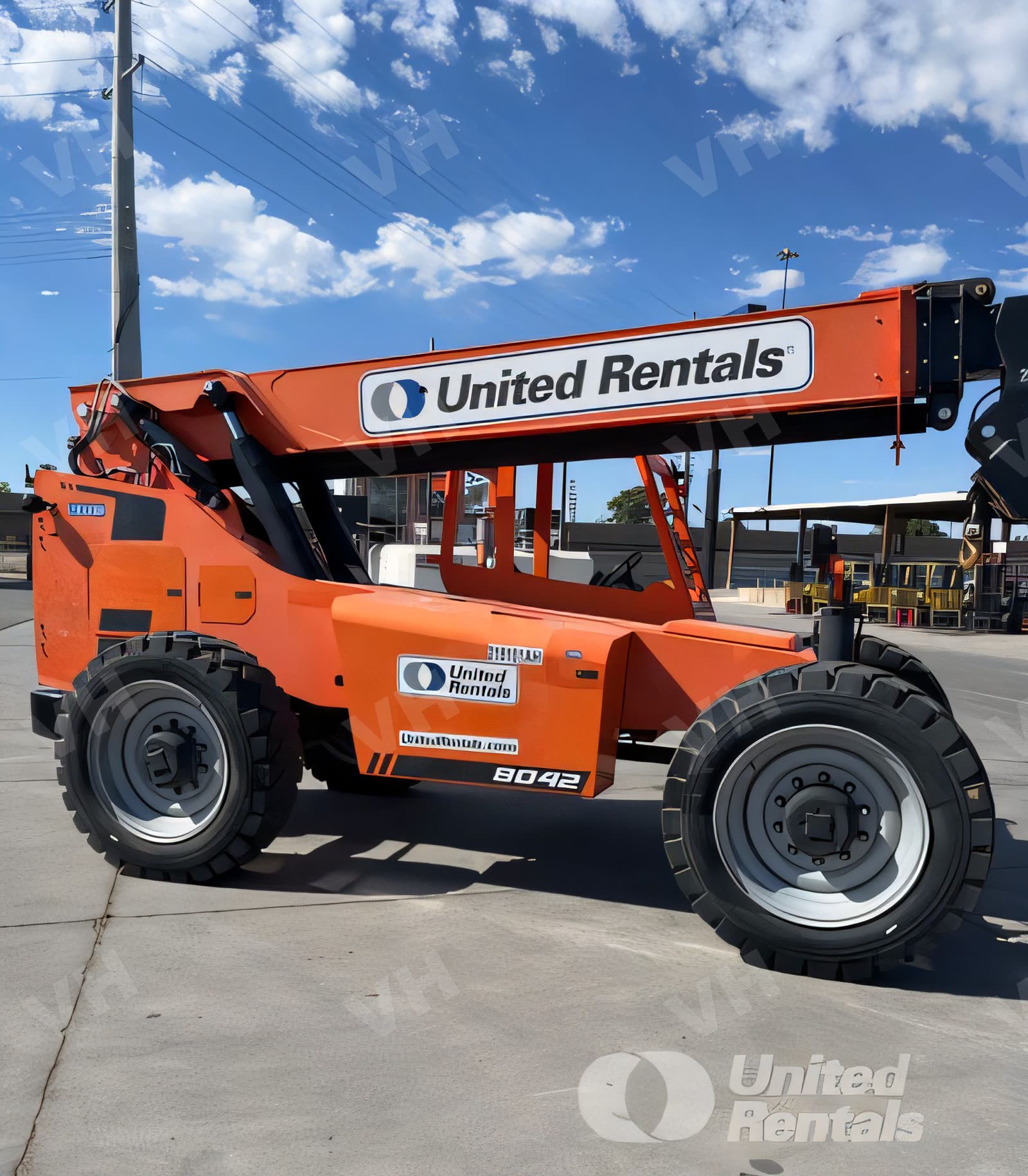 2019 SkyTrak 8042 FORKLIFT VARIABLE REACH 8000# 40-49' photo 4