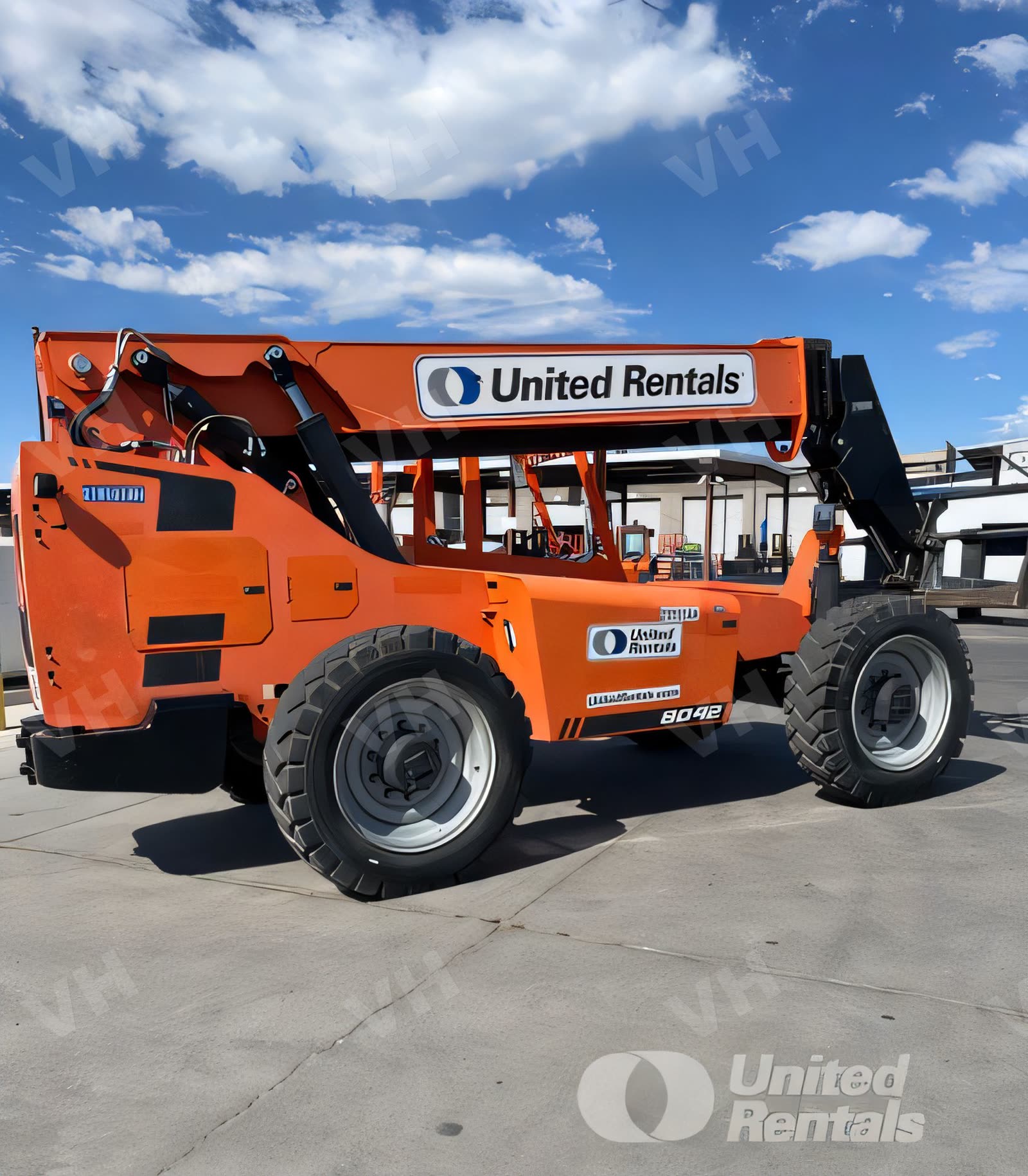 2019 SkyTrak 8042 FORKLIFT VARIABLE REACH 8000# 40-49' photo 5
