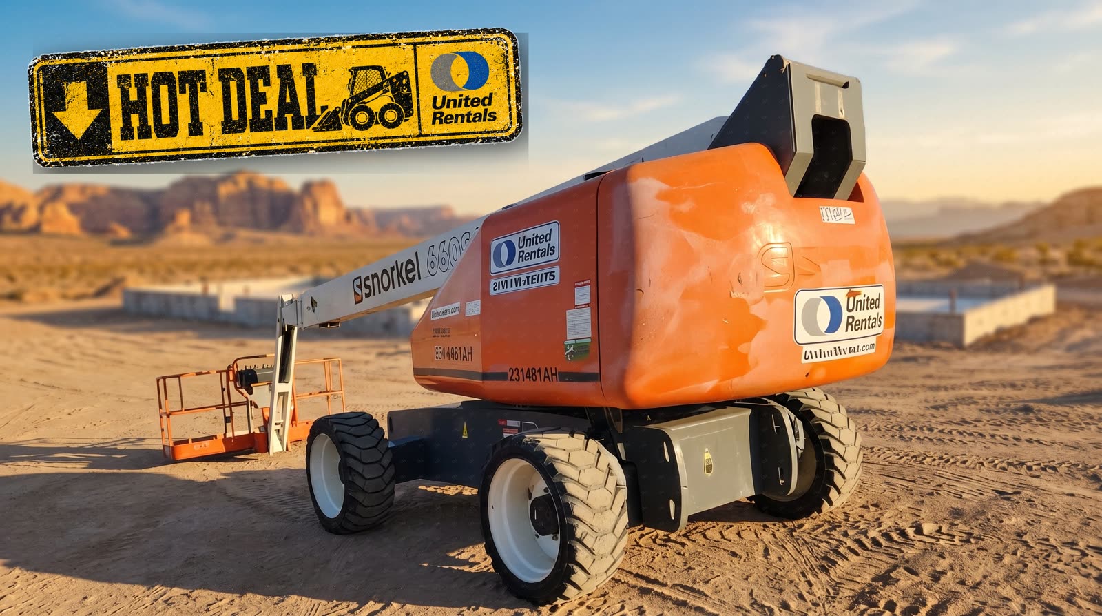 2019 SNORKEL 660SJ BOOM 65-70' TELESCOPIC