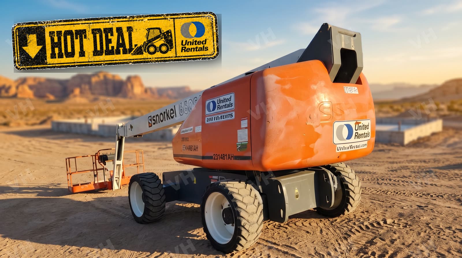 2019 SNORKEL 660SJ BOOM 65-70' TELESCOPIC