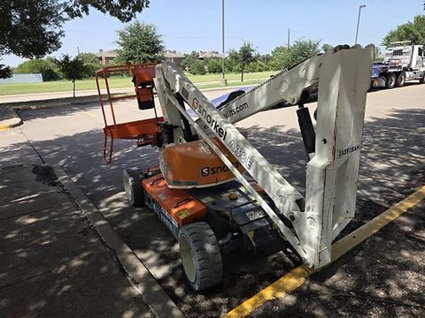 2019 SNORKEL A38E Boom 34-39' Articulating Dc
